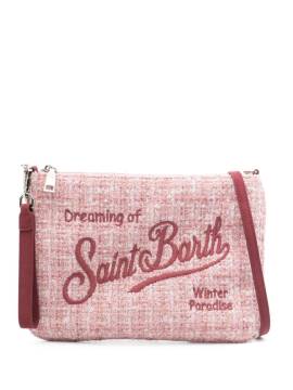 MC2 Saint Barth Parisienne Fleece-Clutch - Rosa von MC2 Saint Barth