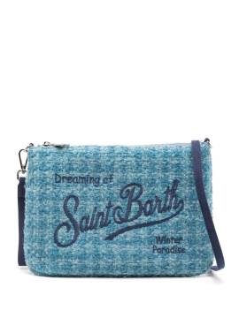 MC2 Saint Barth Parisienne Fleece-Clutch - Blau von MC2 Saint Barth