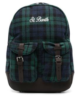 MC2 Saint Barth Rucksack mit Schottenkaro - Grün von MC2 Saint Barth