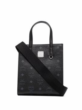 MCM Handtasche mit Monogrammmuster - Schwarz von MCM