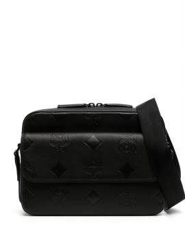 MCM Kuriertasche mit Monogramm - Schwarz von MCM