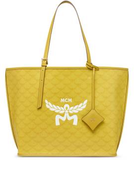 MCM Tote Bag mit Logo - Gelb von MCM