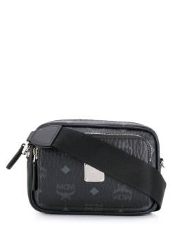 MCM Umhängetasche mit Logo-Print - Schwarz von MCM