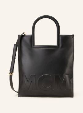 Mcm Handtasche Aren Medium schwarz von MCM