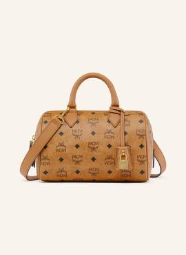 Mcm Handtasche Ella Boston Visetos braun von MCM