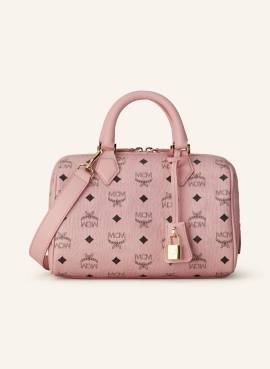 Mcm Handtasche Ella Boston Visetos rosa von MCM