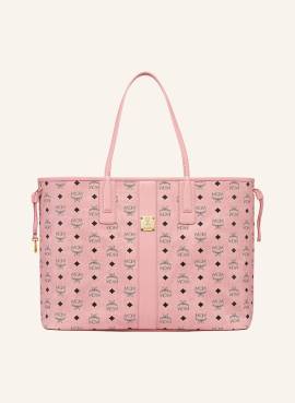 Mcm Shopper Liz Vi Large Mit Abnehmbarer Pouch pink von MCM