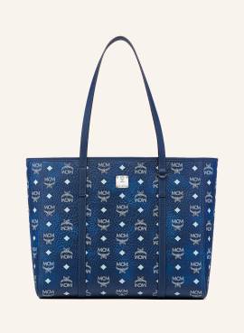 Mcm Shopper Toni Medium blau von MCM