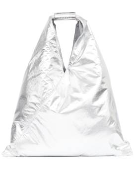 MM6 Maison Margiela Classic Japanese Shopper - Silber von MM6 Maison Margiela