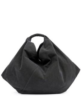 MM6 Maison Margiela Drapierte Japanese Schultertasche - Grau von MM6 Maison Margiela