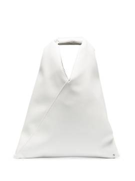 MM6 Maison Margiela Kleiner Classic Japanese Shopper - Weiß von MM6 Maison Margiela