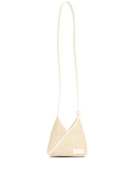 MM6 Maison Margiela Mini Fortune Cookie Schultertasche - Nude von MM6 Maison Margiela