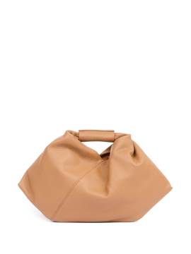 MM6 Maison Margiela Mini Japanese Shopper - Braun von MM6 Maison Margiela