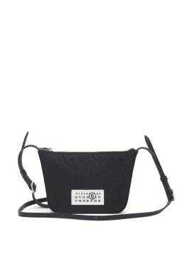 MM6 Maison Margiela Mini Numeric Schultertasche - Schwarz von MM6 Maison Margiela