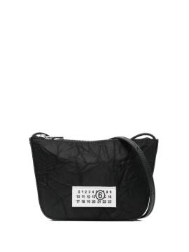 MM6 Maison Margiela Numeric Mini-Tasche - Schwarz von MM6 Maison Margiela