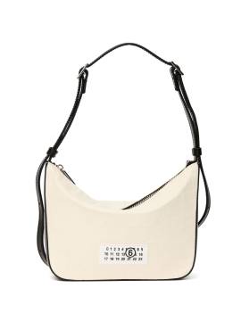 MM6 Maison Margiela Numeric Schultertasche - Nude von MM6 Maison Margiela