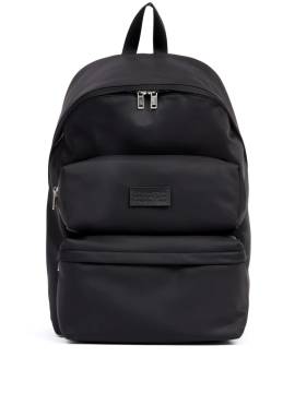 MM6 Maison Margiela Rucksack mit Logo-Patch - Schwarz von MM6 Maison Margiela