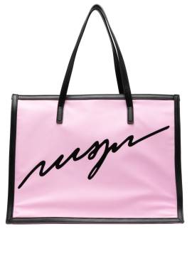 MSGM Kids Handtasche mit Logo-Print - Rosa von MSGM Kids