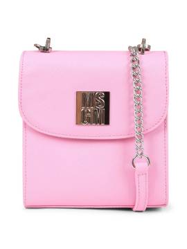 MSGM Kids Schultertasche aus Faux-Leder - Rosa von MSGM Kids