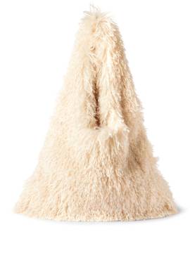 MSGM Shopper aus Faux Fur - Nude von MSGM