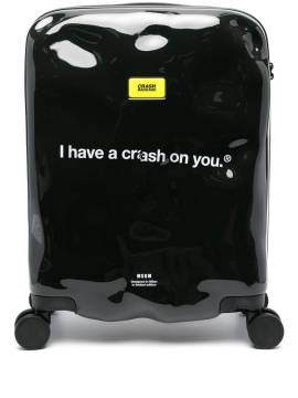 MSGM x Crash Baggage kleiner Icon Rollkoffer - Schwarz von MSGM