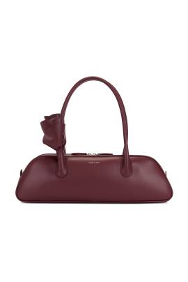 Magda Butrym TASCHE BRIGITTE TRAPEZE in Burgunderrot - Burgundy. Size all. von Magda Butrym