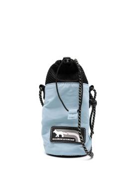 Maison Kitsuné Flash Fox Beuteltasche - Blau von Maison Kitsuné