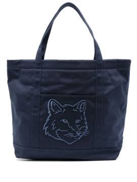 Maison Kitsuné Großer Fox Head Shopper - Blau von Maison Kitsuné