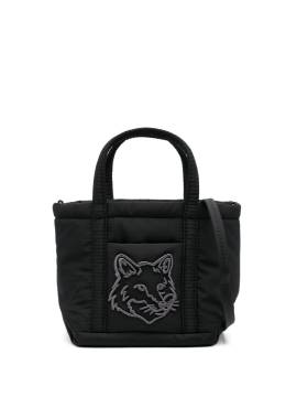 Maison Kitsuné Mini Fox Head Tote Bag - Schwarz von Maison Kitsuné