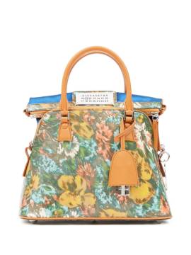 Maison Margiela 5AC Classique Handtasche mit Blumen-Print - Grün von Maison Margiela