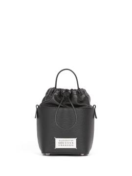 Maison Margiela Kleine 5AC Beuteltasche - Schwarz von Maison Margiela