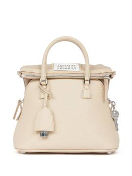 Maison Margiela Kleine 5AC Classique Schultertasche - Nude von Maison Margiela