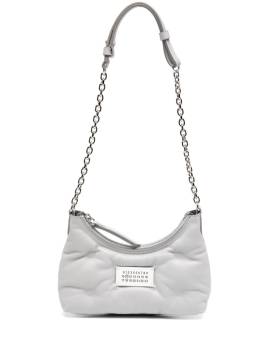 Maison Margiela Schultertasche mit Logo-Patch - Grau von Maison Margiela