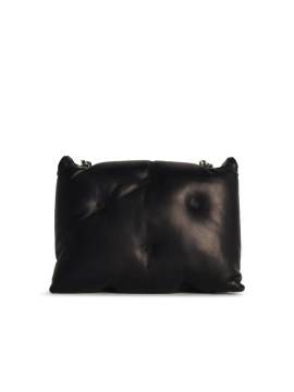 Maison Margiela Shopper - Glam Slam' Black Leather Crossbody Bag - Gr. unisize - in Schwarz - für Damen von Maison Margiela