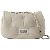 Maison Margiela Shopper - Glam Slam Flap Medium Hobo Bag - Leather - Beige - Gr. unisize - in Beige - für Damen von Maison Margiela