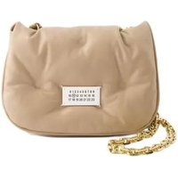 Maison Margiela Shopper - Glam Slam Flap Small Crossbody - Leather - Beige - Gr. unisize - in Beige - für Damen von Maison Margiela