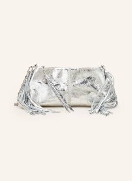 Maje Clutch silber von Maje