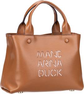 Mandarina Duck Lady Duck Tote Bag OHT02  in Cognac (4.8 Liter), Handtasche von Mandarina Duck