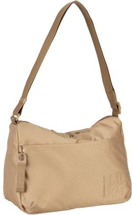 Mandarina Duck MD20 Hobo QMT16  in Beige (13.9 Liter), Handtasche von Mandarina Duck