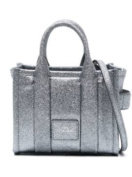 Marc Jacobs Mini Handtasche mit Glitter - Silber von Marc Jacobs