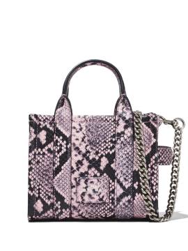 Marc Jacobs The Snake-Embossed Crossbody Tote bag - Rosa von Marc Jacobs