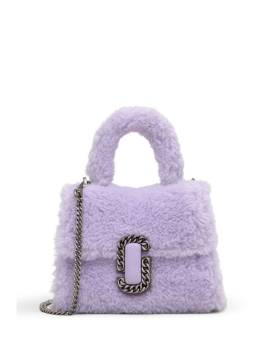 Marc Jacobs Mini The Top Handle Handtasche - Violett von Marc Jacobs