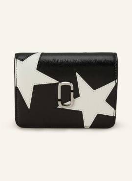 Marc Jacobs Saffiano-Geldbörse The Mini Compact Wallet schwarz von Marc Jacobs