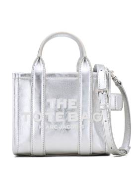 Marc Jacobs The Crossbody Tote Bag im Metallic-Look - Silber von Marc Jacobs