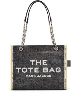 Marc Jacobs Mittelgroße The Denim Chain Tote Bag - Schwarz von Marc Jacobs