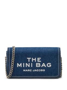 Marc Jacobs The Denim Mini Chain Tasche - Blau von Marc Jacobs