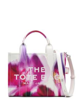 Marc Jacobs The Future Floral Leather Small Tote Tasche - Weiß von Marc Jacobs