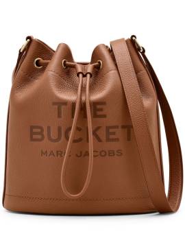 Marc Jacobs The Leather Shoulder Beuteltasche - Braun von Marc Jacobs