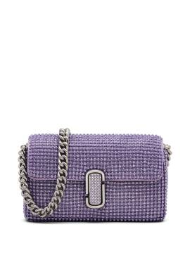 Marc Jacobs The Rhinestone J Schultertasche - Violett von Marc Jacobs