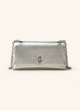 Marc Jacobs Umhängetasche The Metallic Dual Chain Wallet silber von Marc Jacobs